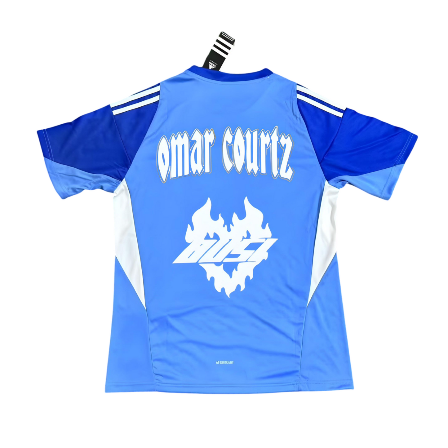 Omar Courtz (OUSI) x maglietta dell'Atlético