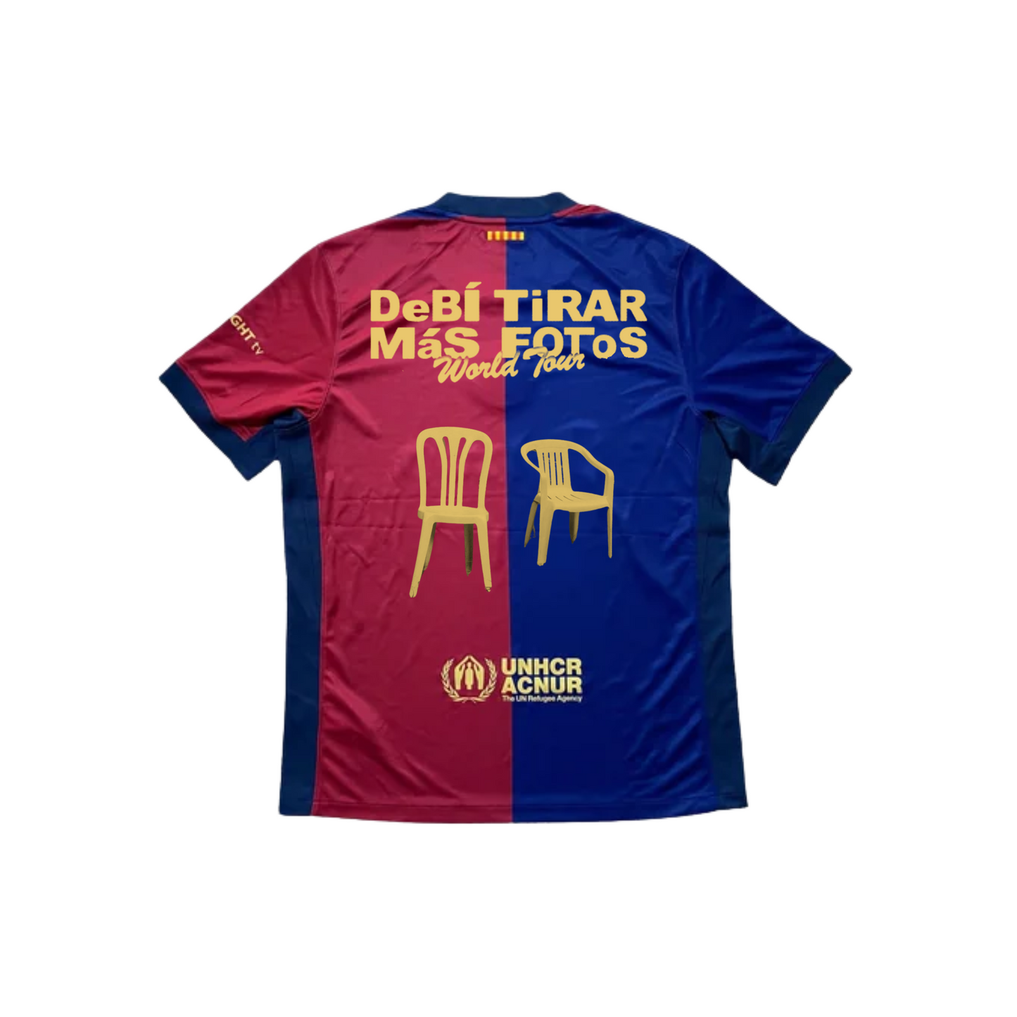 Maglietta Bad Bunny Dtmf Tour x FC Barcelona