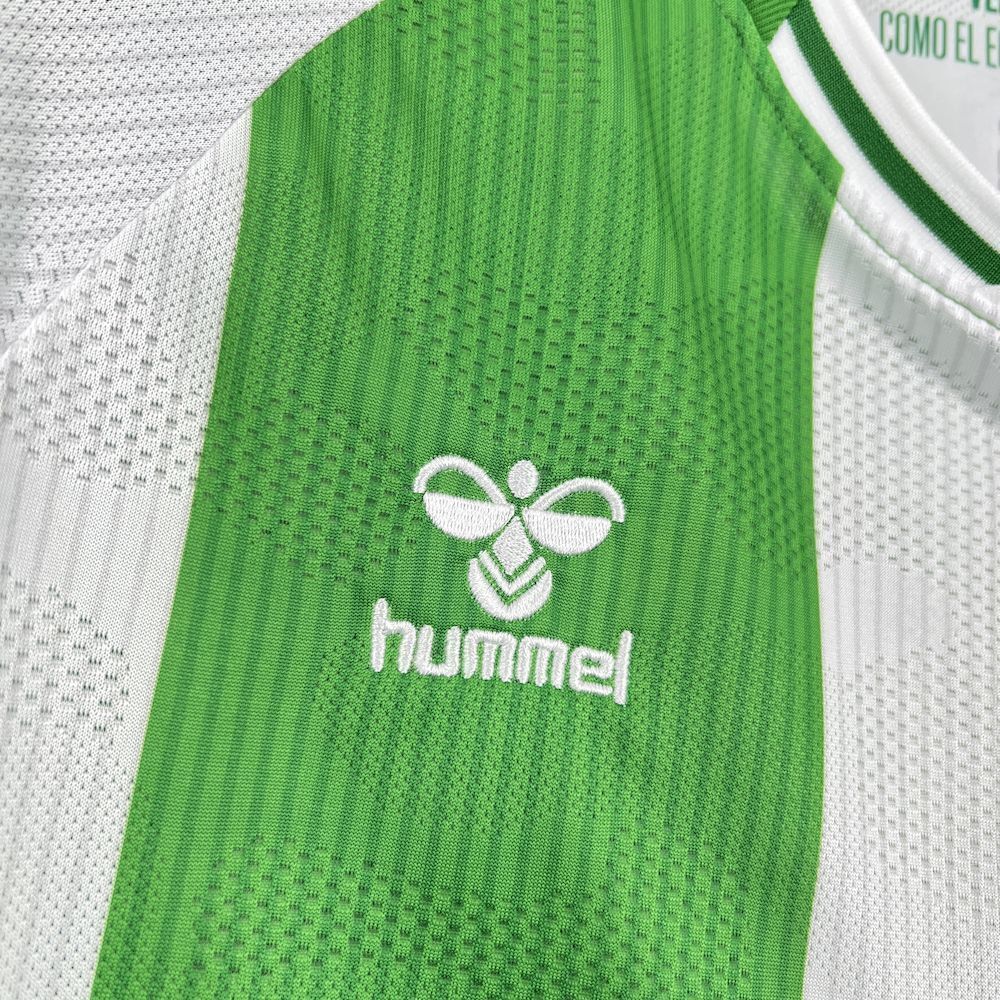 2025/2026 Real Betis Home Maglia Manica Lunga
