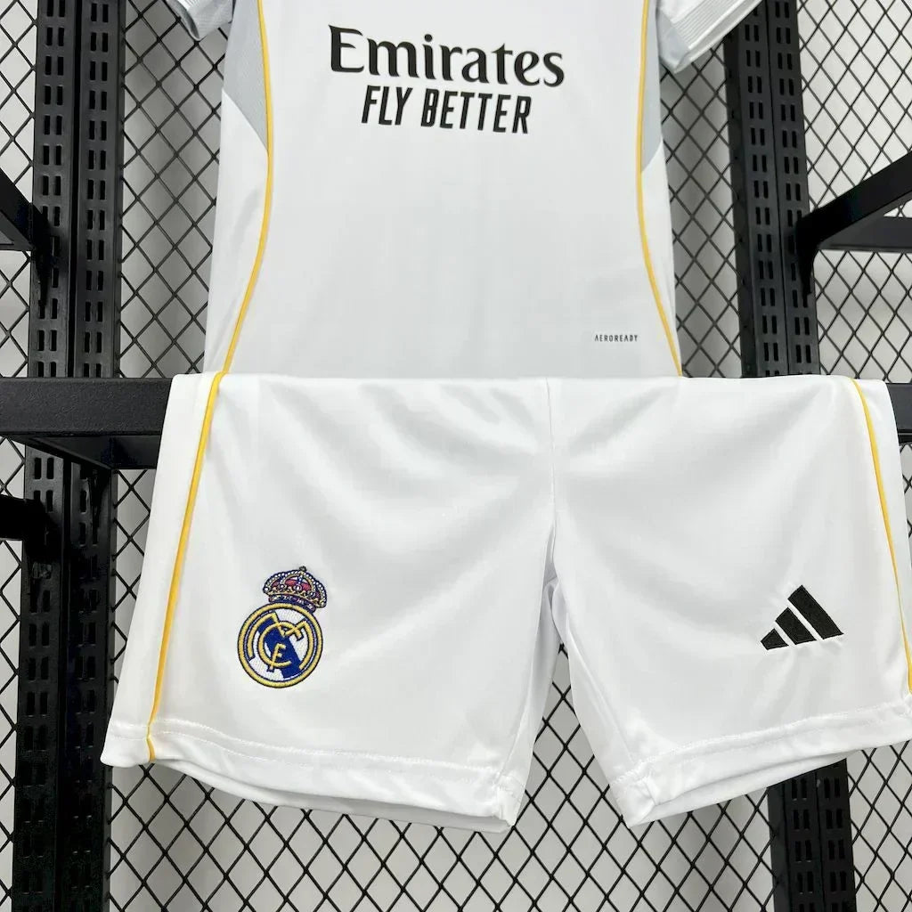 2025/2026 Real Madrid Home Kit Kids' Size