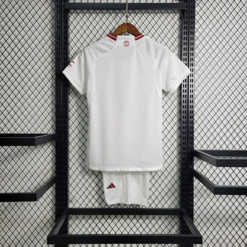 Manchester United 2023/2024 Alternativa Visitante Talla Niño