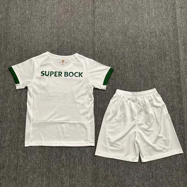 2024-2025 Sporting Lisbon Kit Trasferta Taglia Bambino