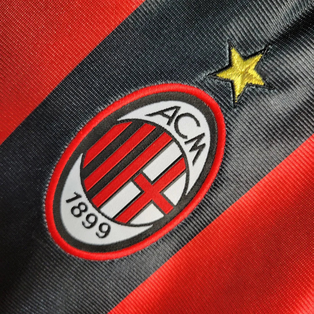 1998-1999 Milan Maglia Home Retro