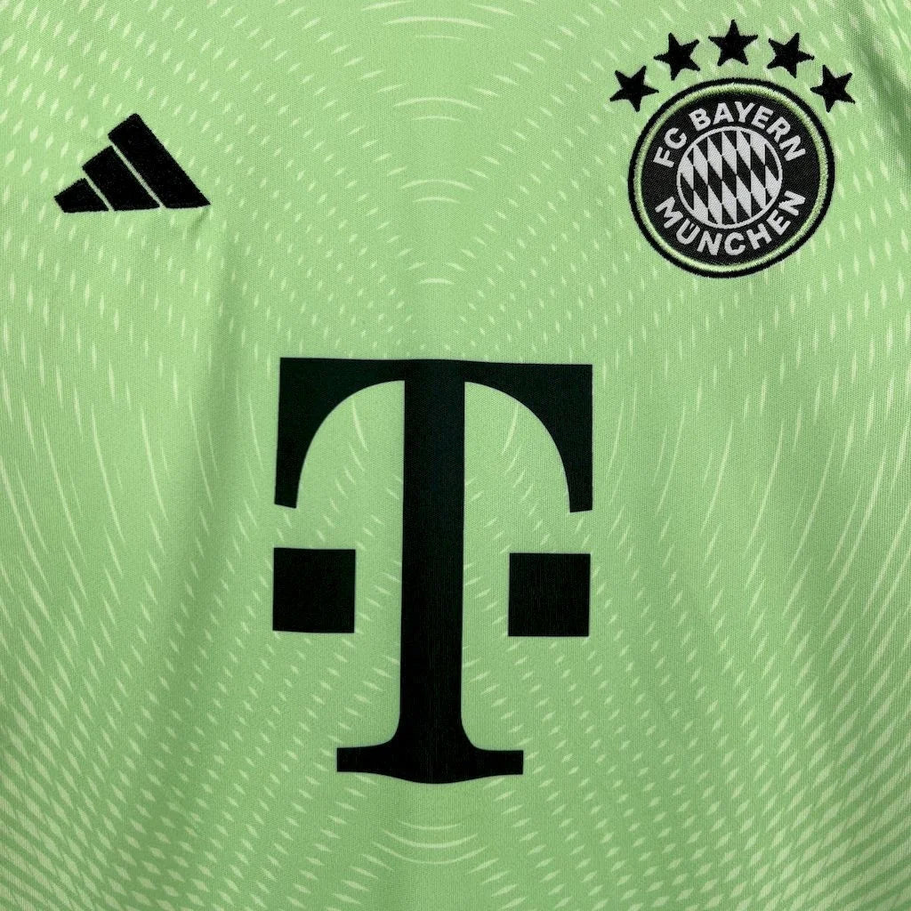 2025/2026 Kit da portiere verde Bayern Monaco per bambini