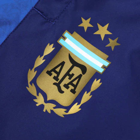 Giacca a vento Argentina blu e blu scuro