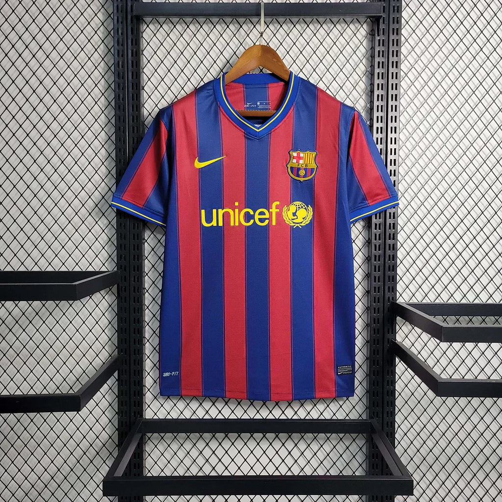 2009-2010 Retrò Barcellona Casa
