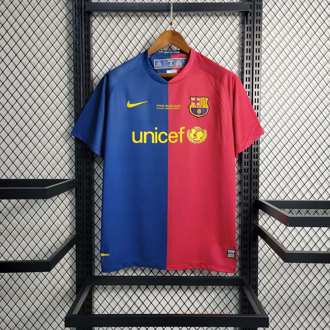 Maglia Barcellona Retrò Casa 2008/2009 Finale UCL