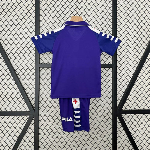Kit Casa Fiorentina Retro 1998/1999 Taglia Bambino