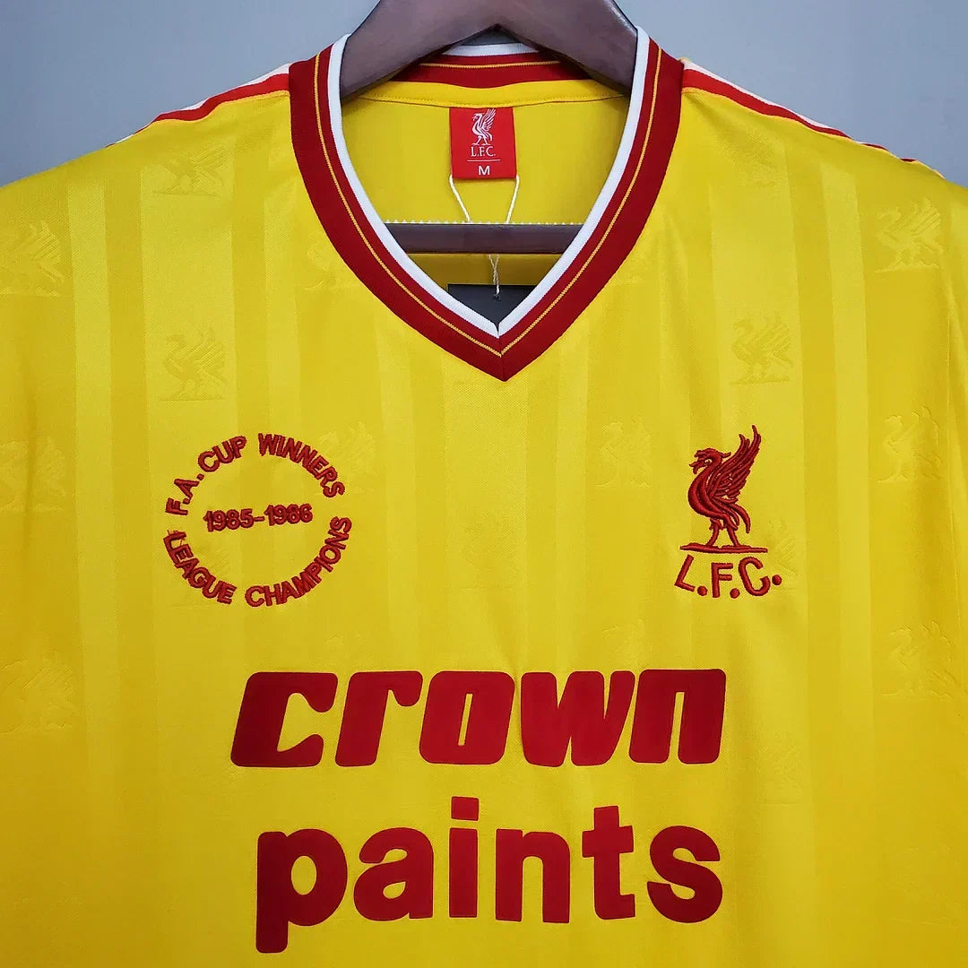 Liverpool Visitante 1985/1986 FA Cup Winner & League Champs Retro
