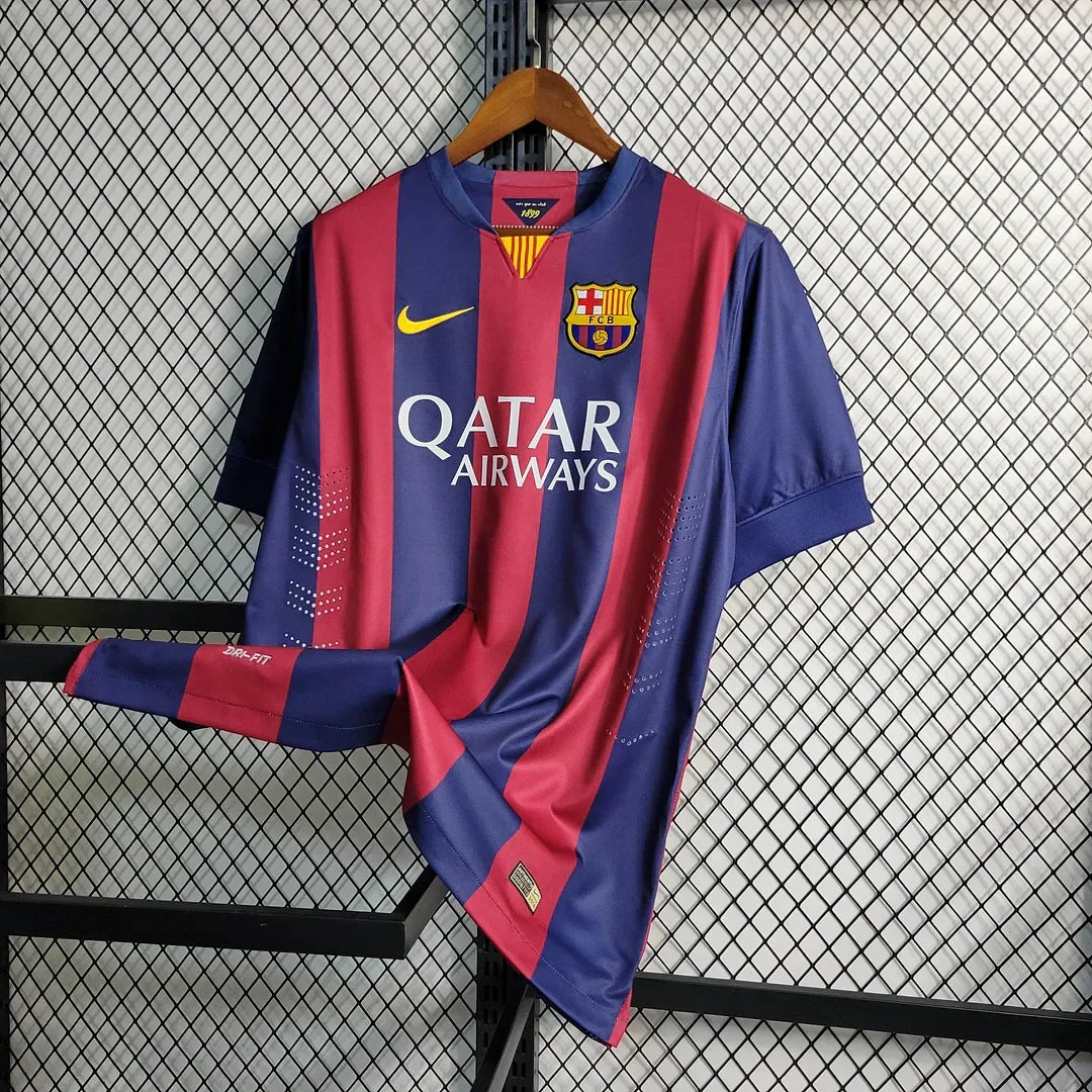 2014-2015 Retro Barcelona Home