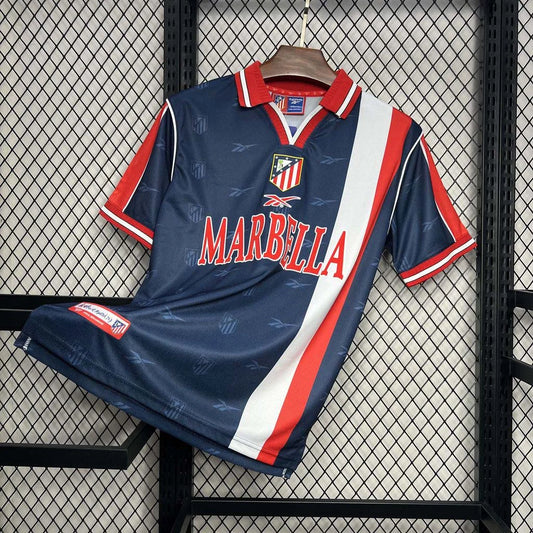 1998-1999 Retrò Atletico Madrid Trasferta