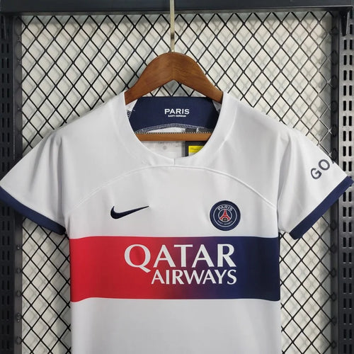 2023/2024 Psg Paris Saint-Germain Kit Trasferta Taglia Bambino