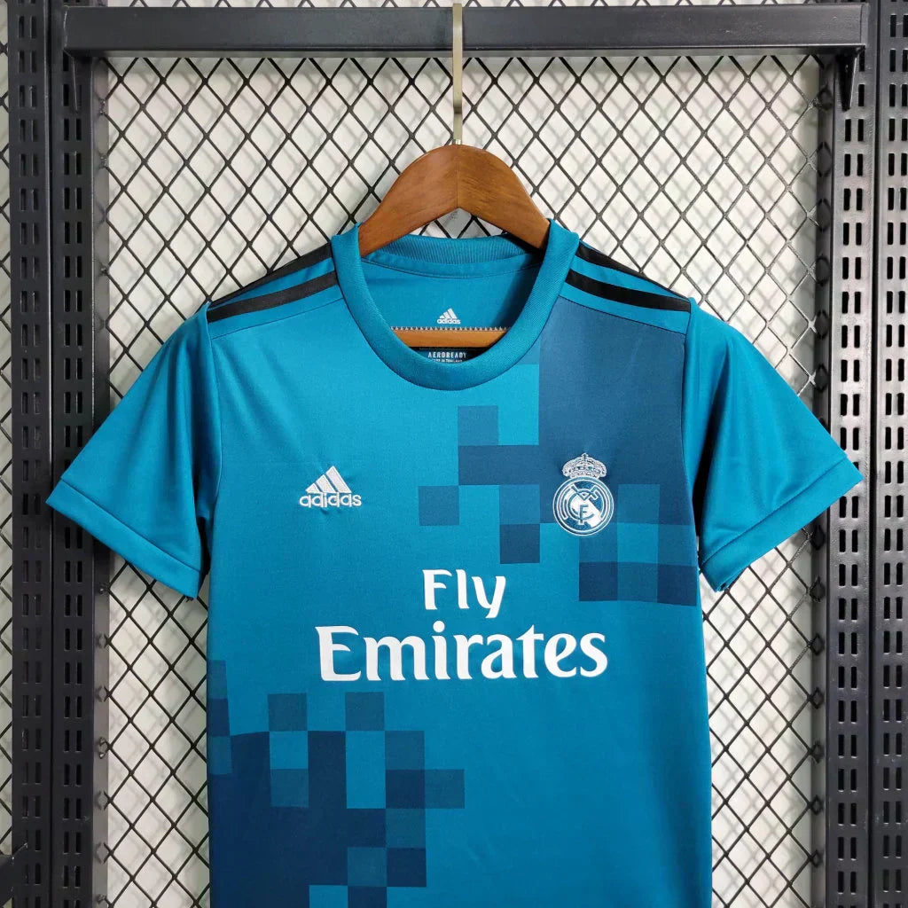 Real Madrid 2017/2018 Alternativa Trasferta Taglia Bambino