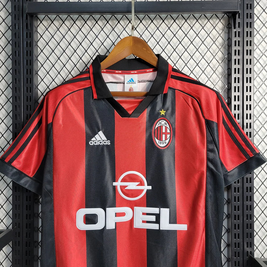 1998-1999 Milan Maglia Home Retro