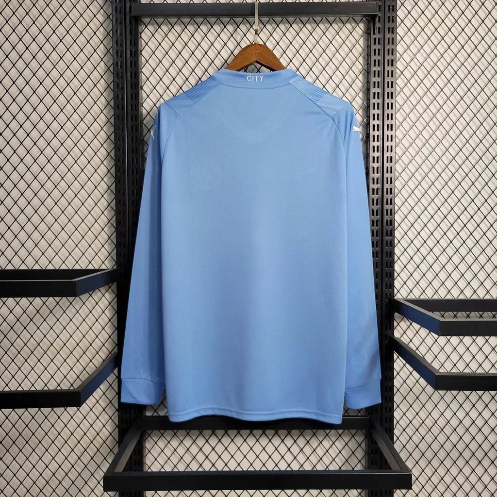 Kit Manica Lunga Home Manchester City 2023/2024