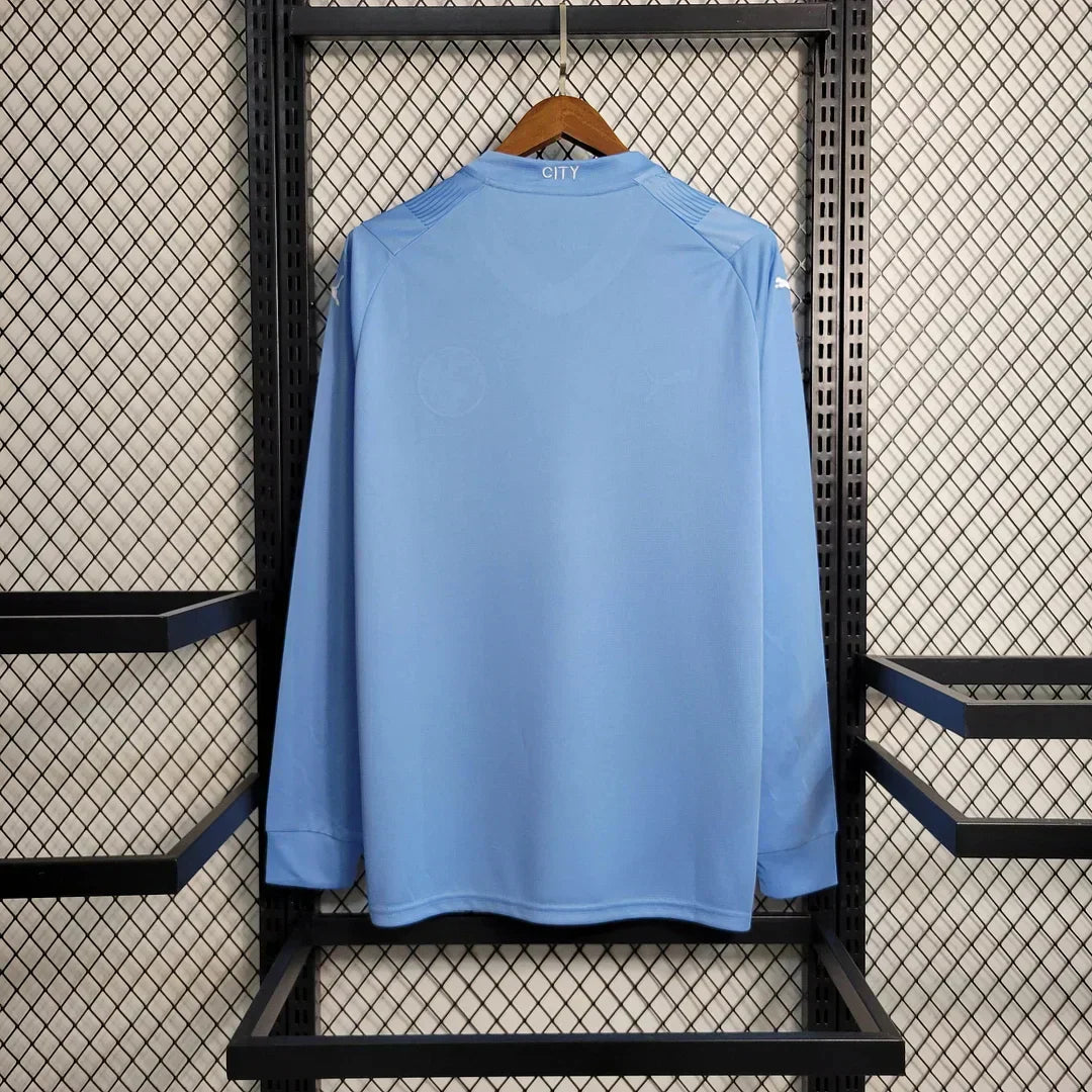 Kit Manica Lunga Home Manchester City 2023/2024