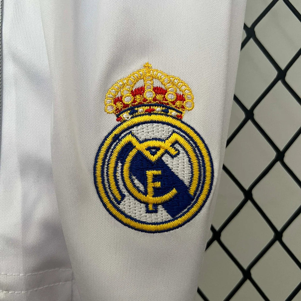 Kit da casa Retro Real Madrid 2013/2014 Taglia Bambino