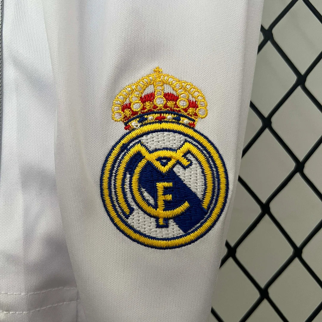 Kit da casa Retro Real Madrid 2013/2014 Taglia Bambino