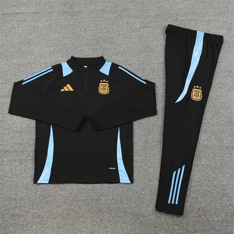Tuta Argentina nera e blu 2024/2025