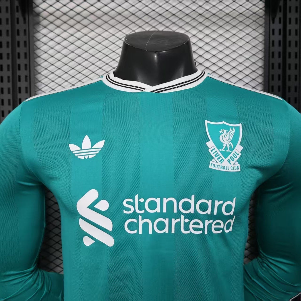 2025/2026 Liverpool Alternativa Manga Larga