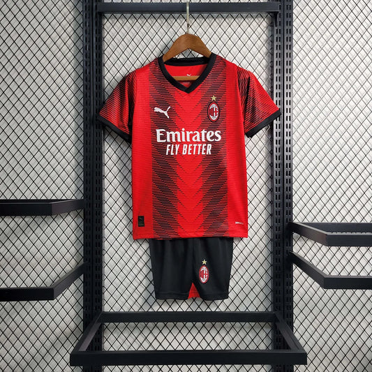 2023/2024 AC Milan Casa Taglia Bambino
