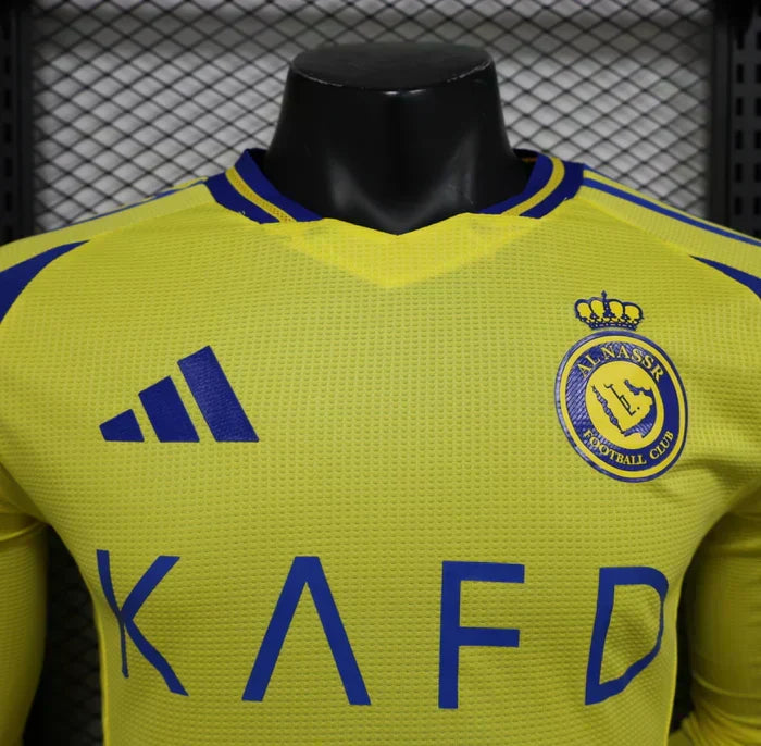 Al Nassr 2024/2025 Local Kit Manga Larga