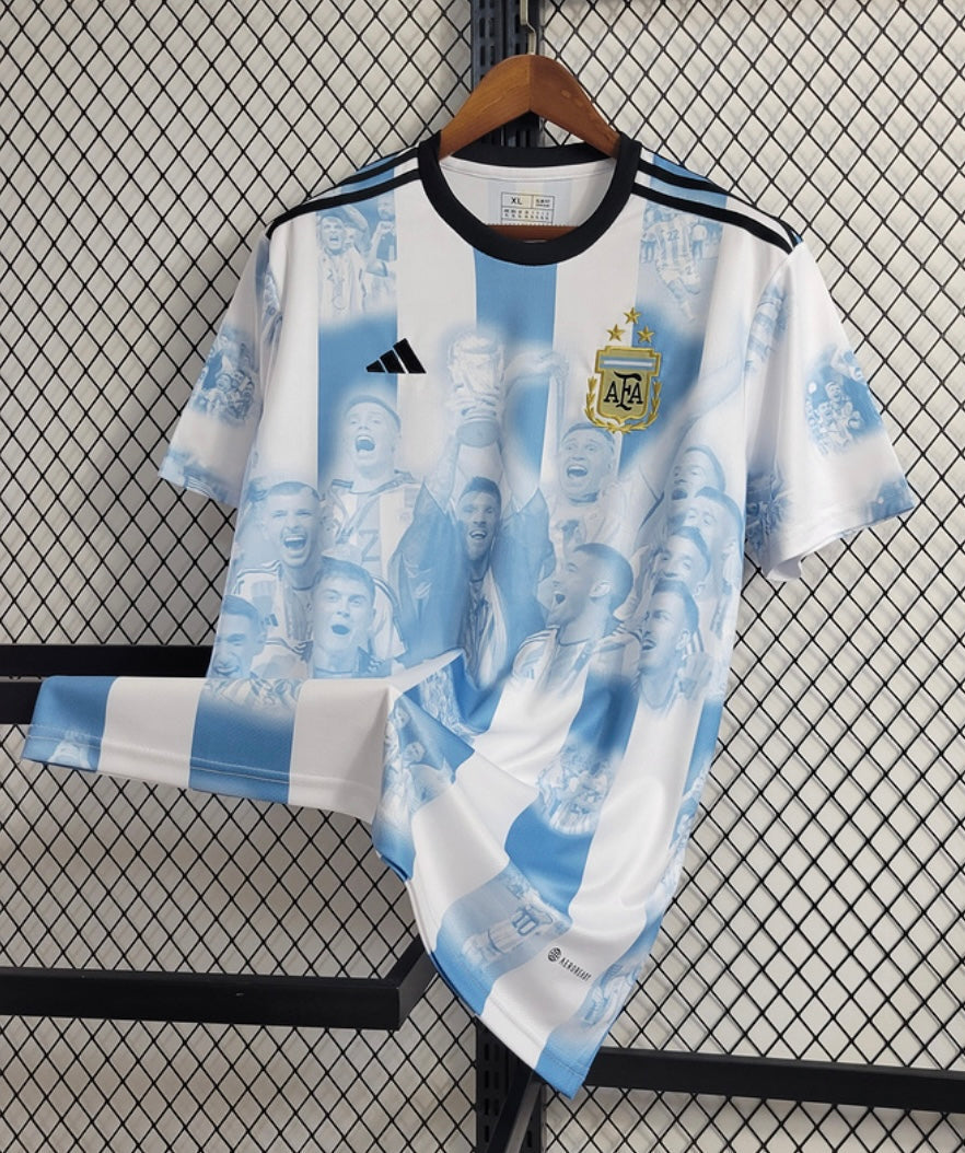 Camiseta Edición Especial Campeones del Mundo Argentina