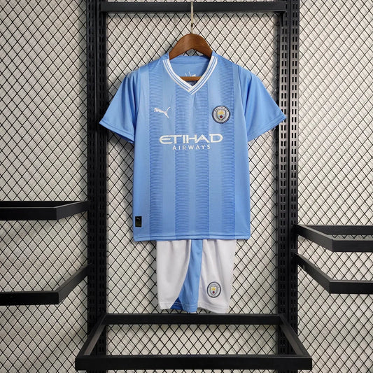2023/2024 Manchester City Home Taglia Bambino