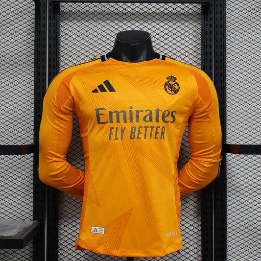 Real Madrid 2024/2025 Maglia Away Manica Lunga