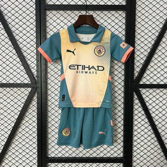 2024/2025 Manchester City Quarta Trasferta Taglia Bambino