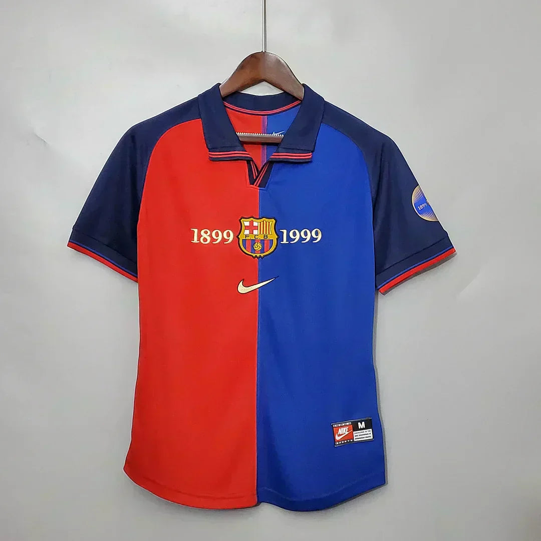 1999-2000 Barcellona Centenario Retrò Casa