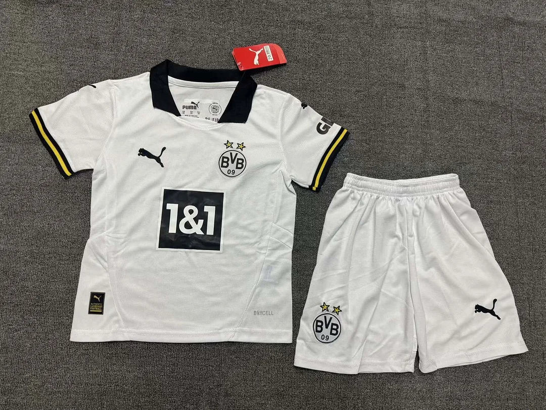 2024/2025 Kit Trasferta Alternativo Dortmund Taglia Bambino