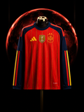 España Local Mundial 2026 DOS ESTRELLAS+ PARCHE CAMPEONES Manga Larga