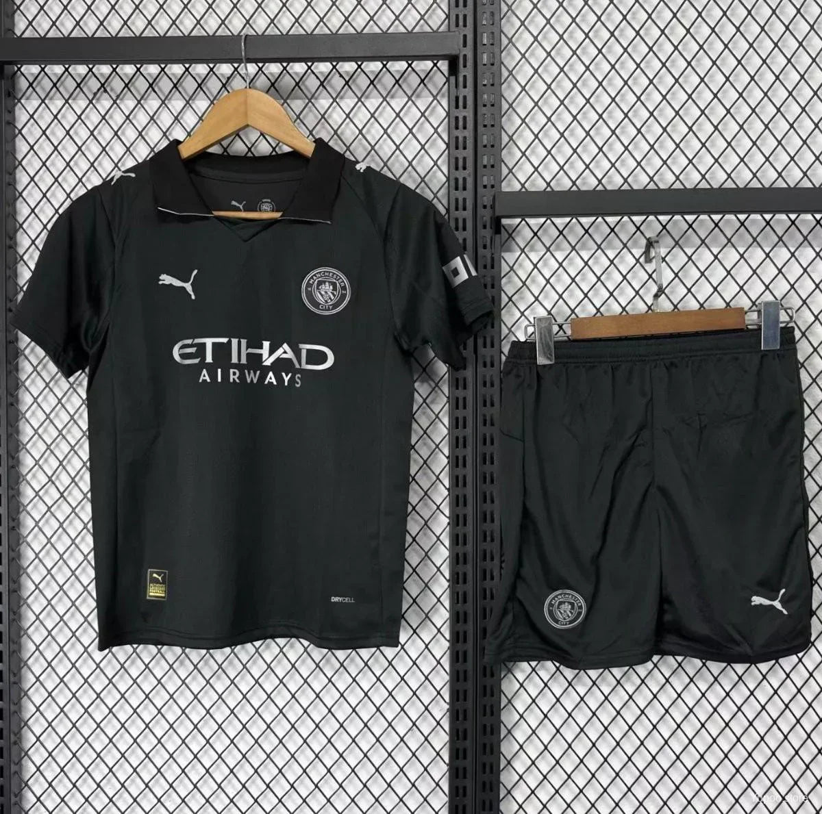 2025/2026 Manchester City Kit Trasferta Taglia Bambino