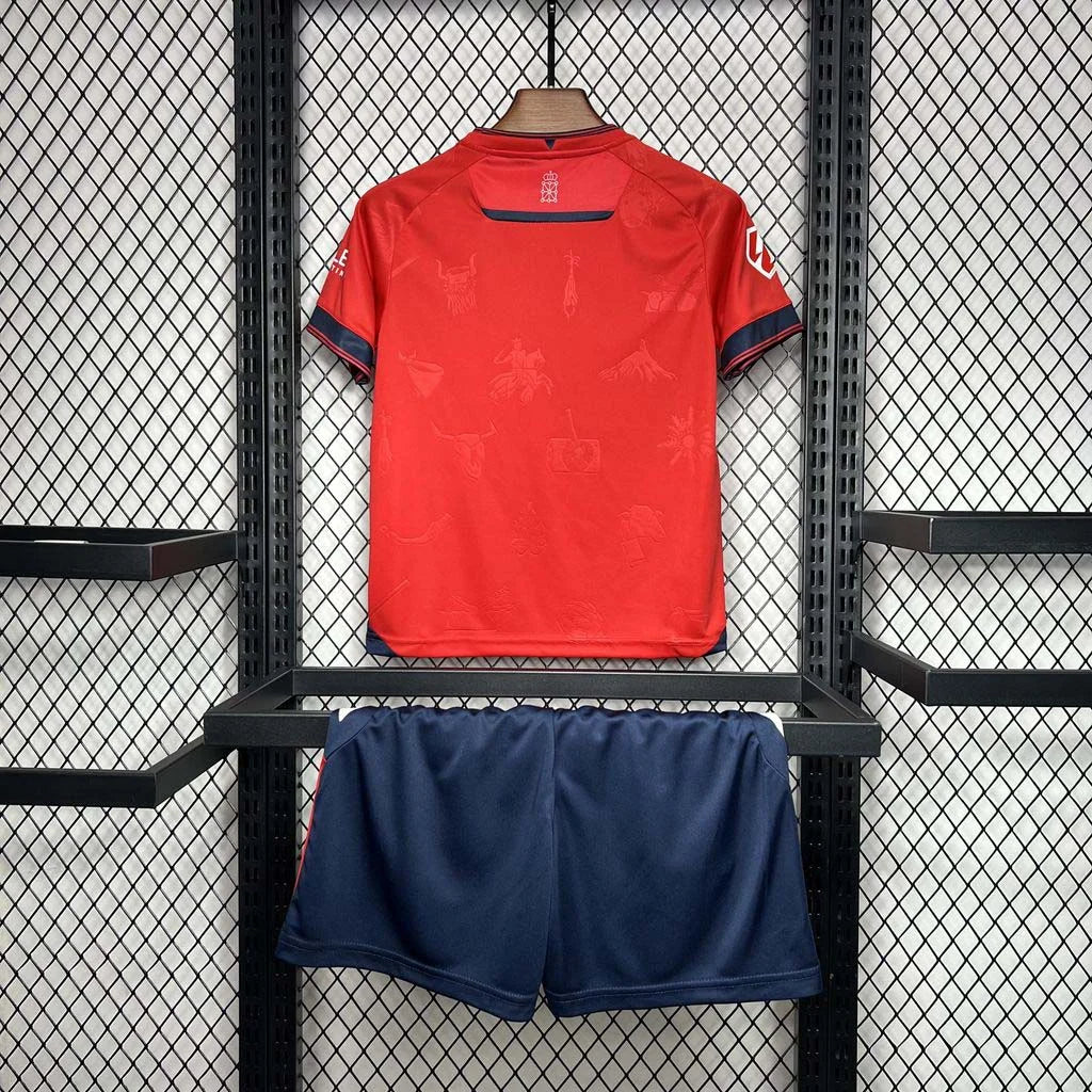 2024-2025 Osasuna Home Kit Kids' Size