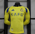 Al Nassr 2024/2025 Home Kit Maglia a Maniche Lunghe