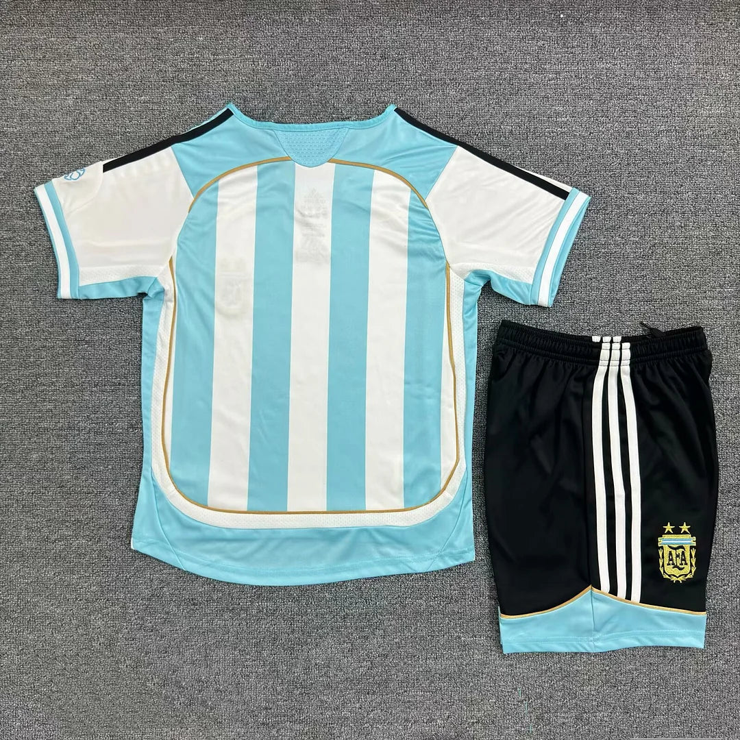 2006 Kit Retrò Argentina Home Taglia Bambino