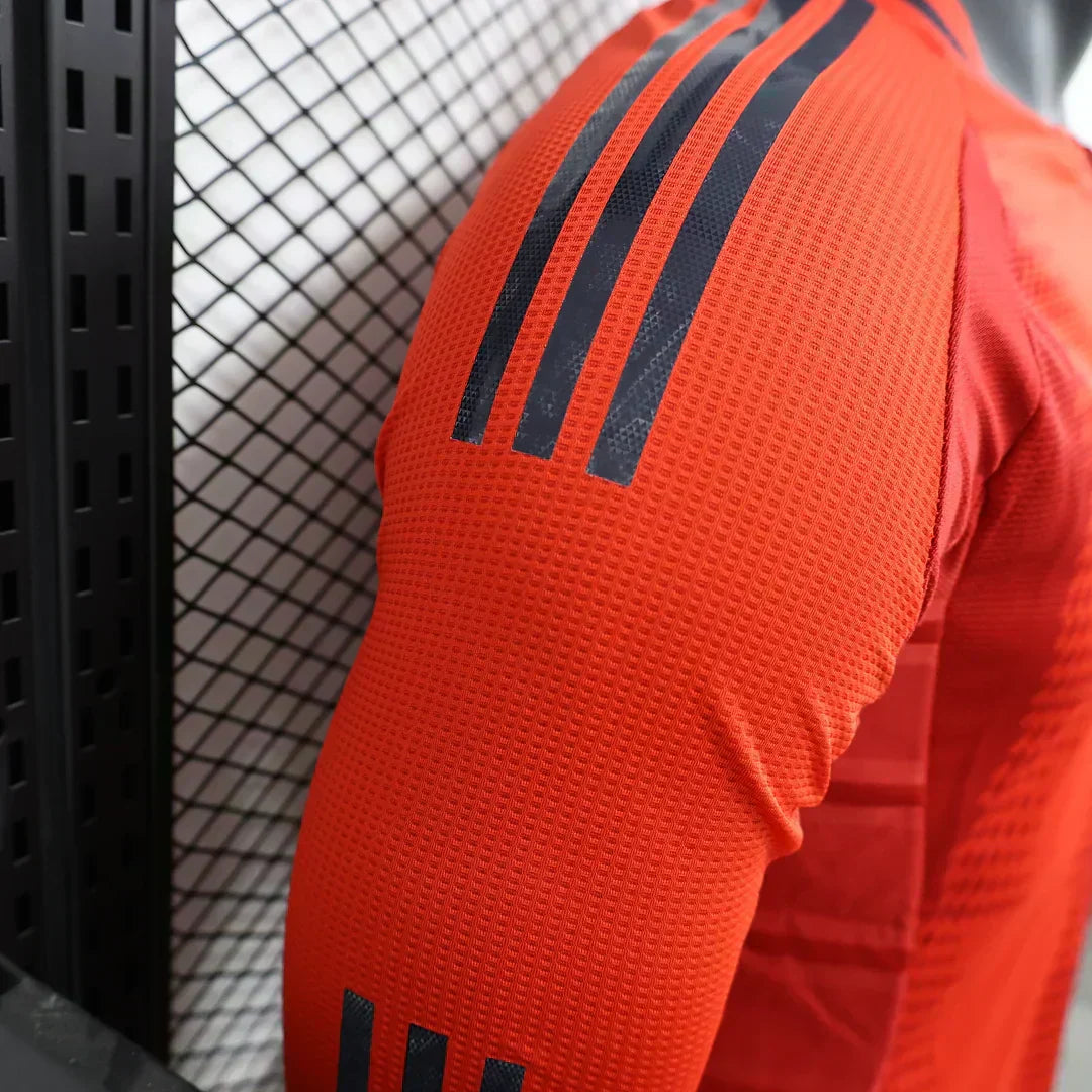 2024/2025 Bayern Monaco Maglia Home Maniche Lunghe