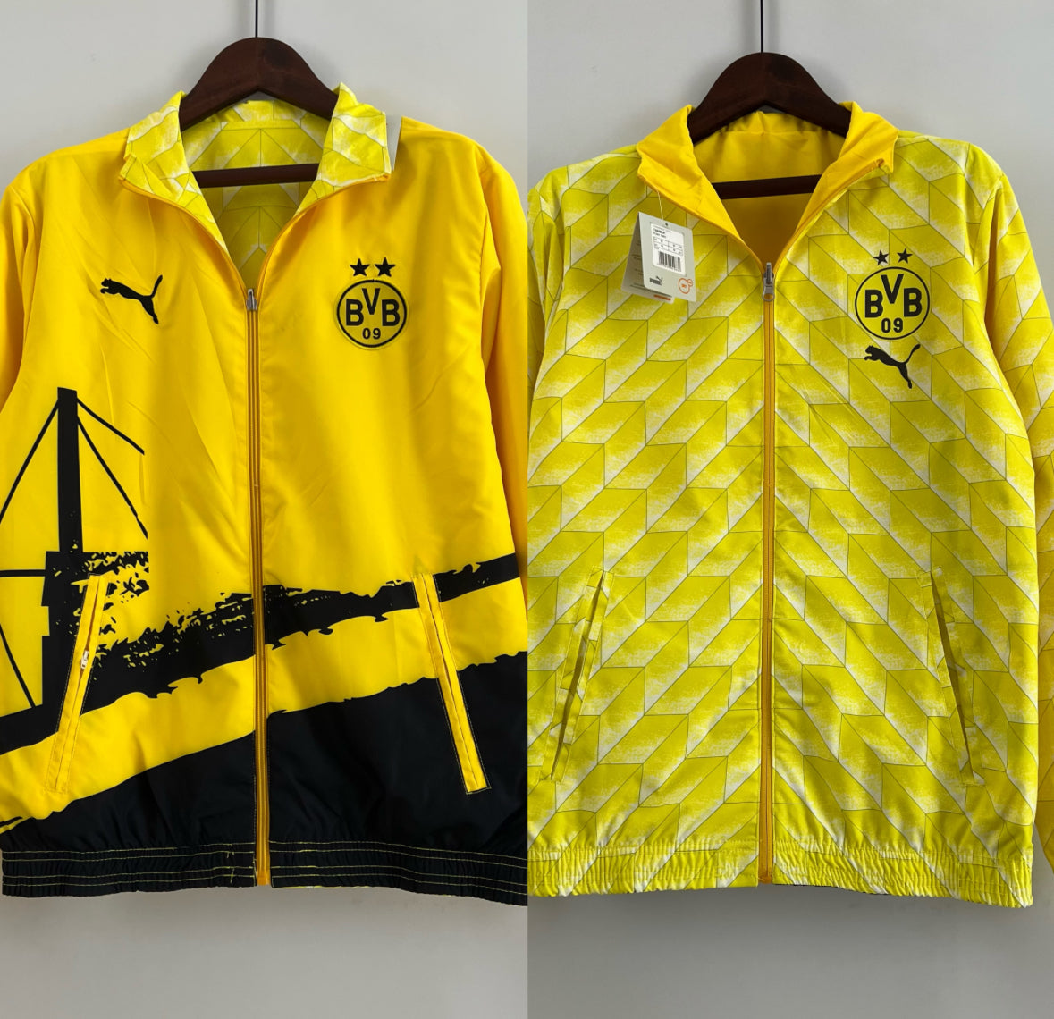 Cortavientos Reversible Borussia Dortmund