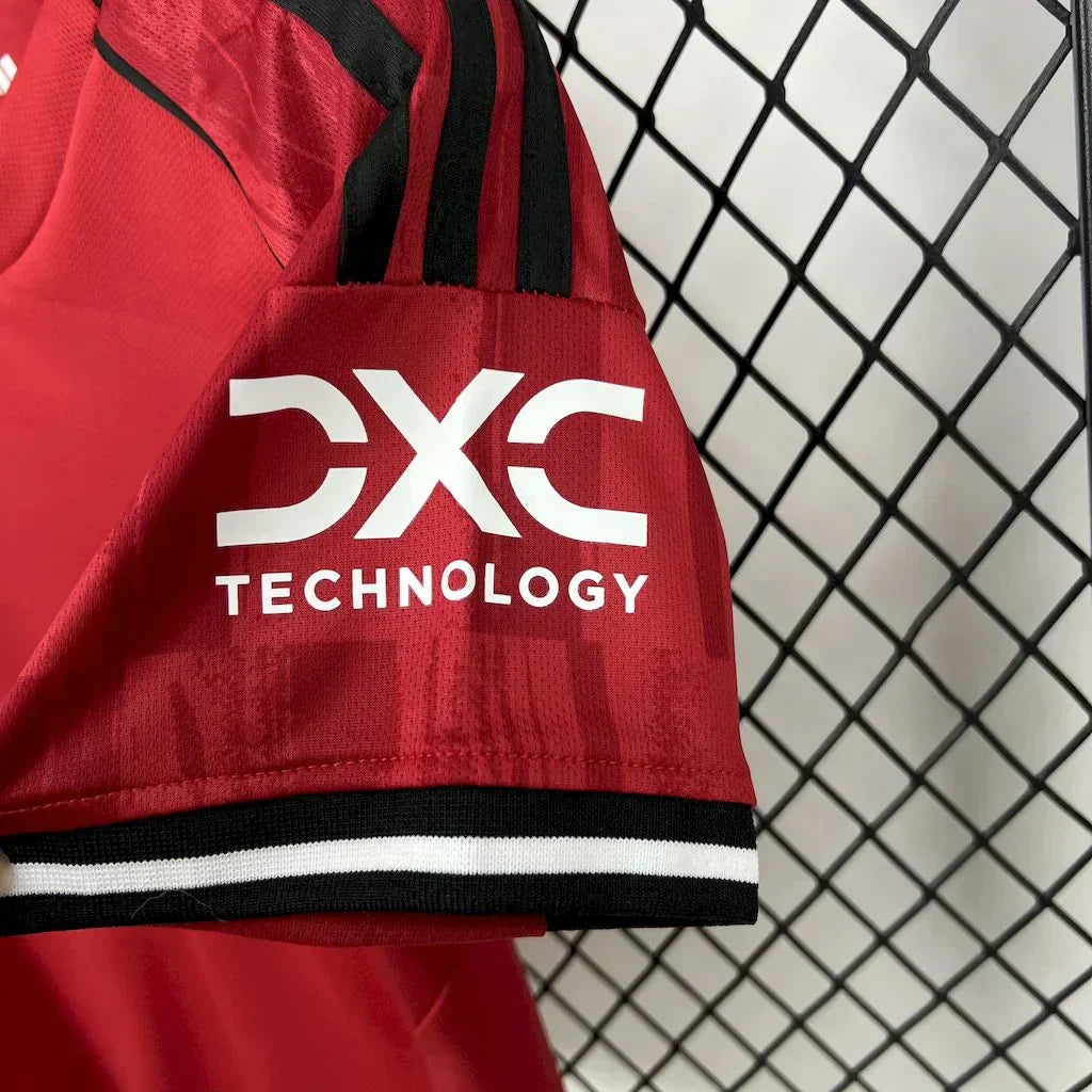 Kit Locale Manchester United 2025/2026 Taglia Bambino