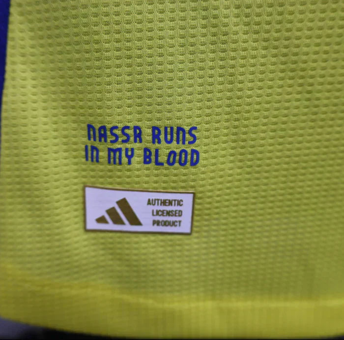Al Nassr 2024/2025 Home Kit Maglia a Maniche Lunghe