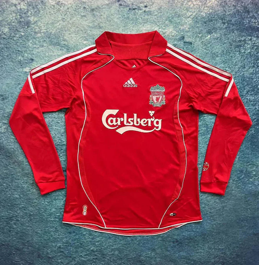 2006-2007 Maglia Retro Liverpool Manica Lunga