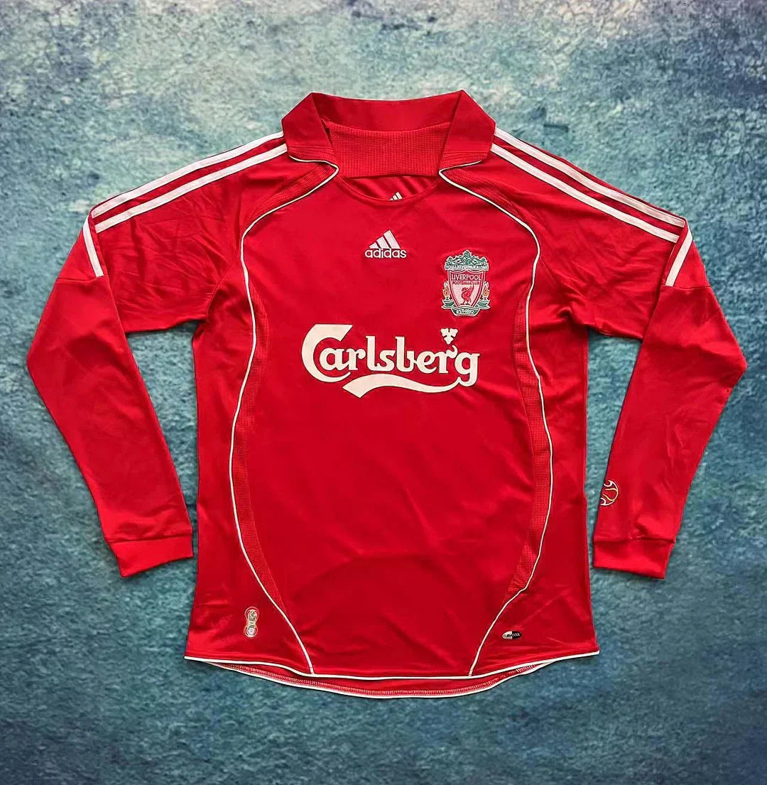 2006-2007 Maglia Retro Liverpool Manica Lunga