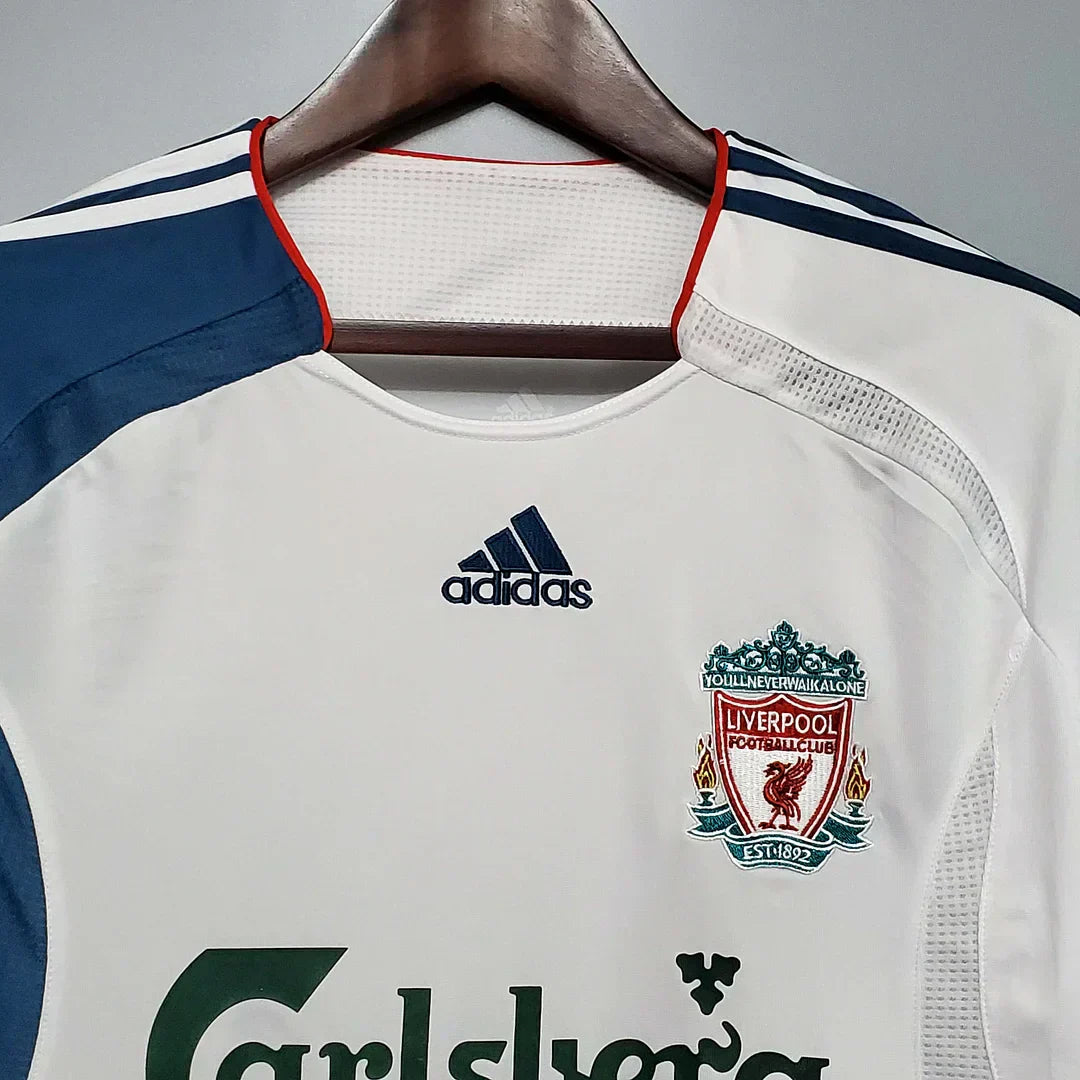 Retro 2006-2007 Liverpool Visitante Long sleeve