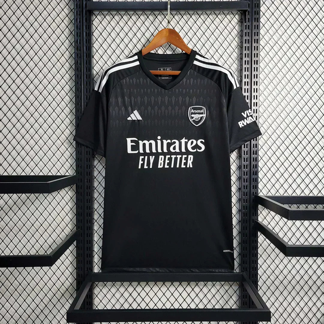 2023/2024 Completo da Portiere Arsenal Nero