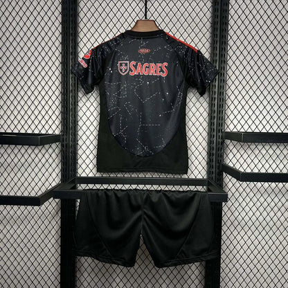 2024-2025 Benfica Kit da Trasferta Taglia Bambino