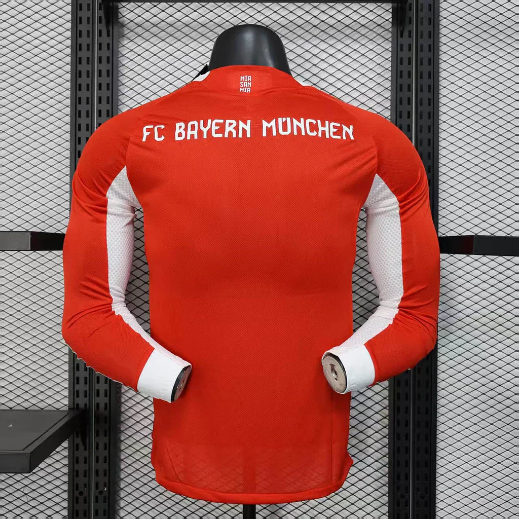 2025/2026 Bayern Munich Long Sleeve Home