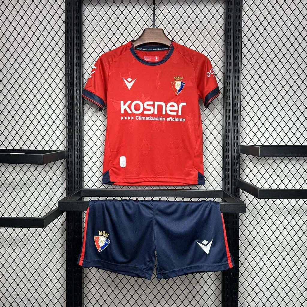 2024-2025 Osasuna Home Kit Kids' Size