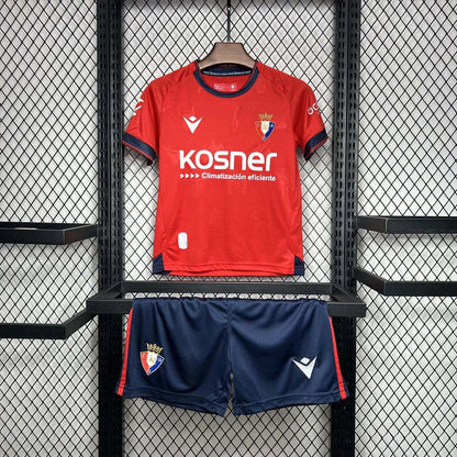 2024-2025 Kit Casa Osasuna Taglia Bambino