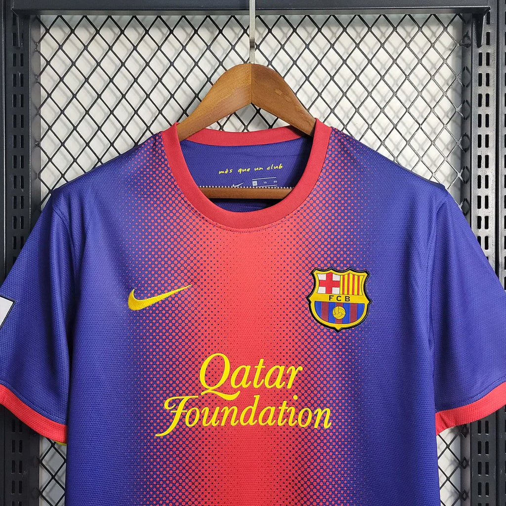 2012-2013 Maglia retrò Barcellona Home